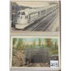 Image 5 : Transportation - New England Train Railroad Postcard Album Approx. 65
