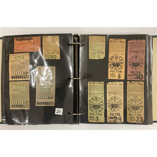 Ephemera - New York City Railroad Related Material 3 Albums