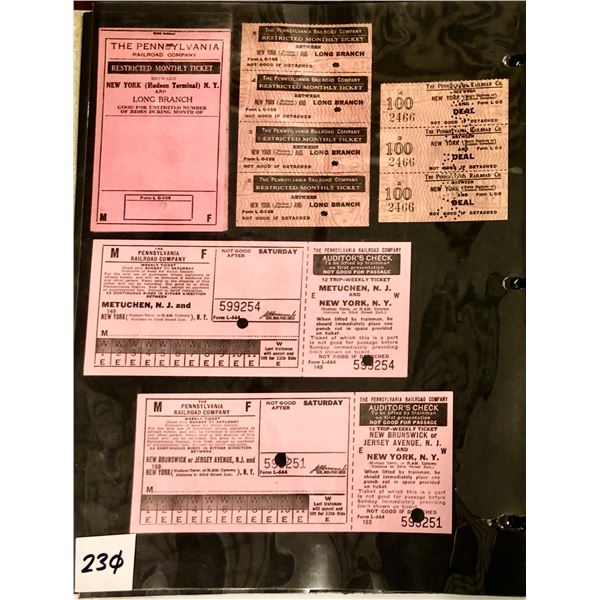 PRR PARR Railroad Transportation Album