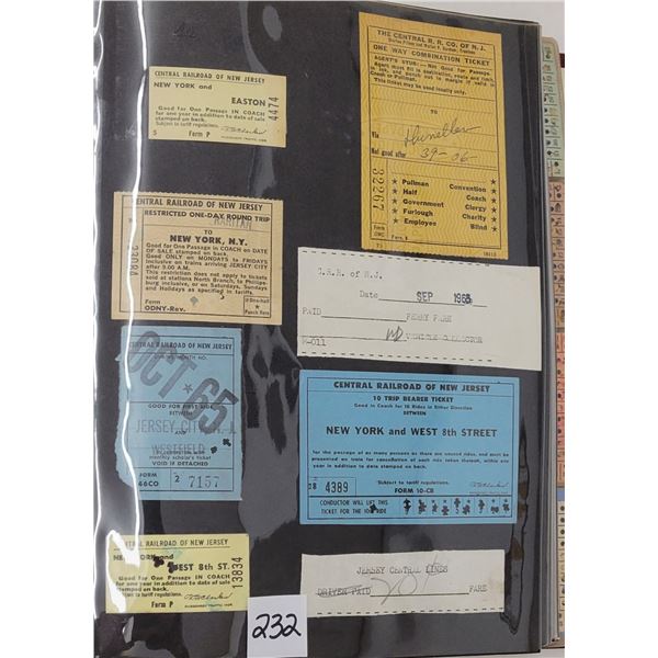 Central of NJ, NY & LB Railroad Transportation Album