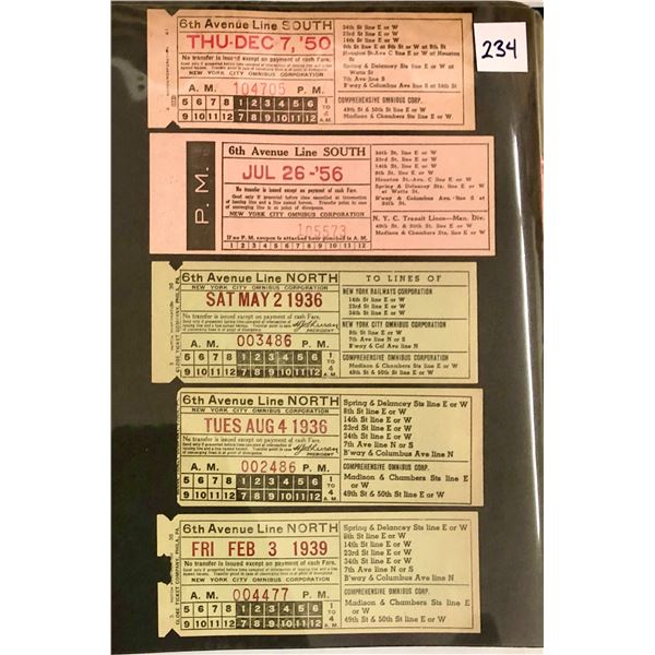 NYCO/FACO New York Transportation Album