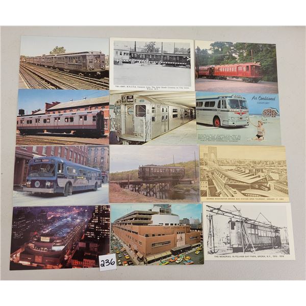 New York City - Brooklyn Transportation Postcards Approx. 35