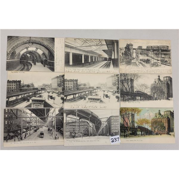 New York City Rotograph Transportation Postcards 26