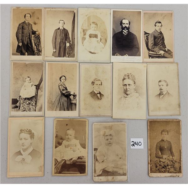 New York City Studios CDV People Photos 14