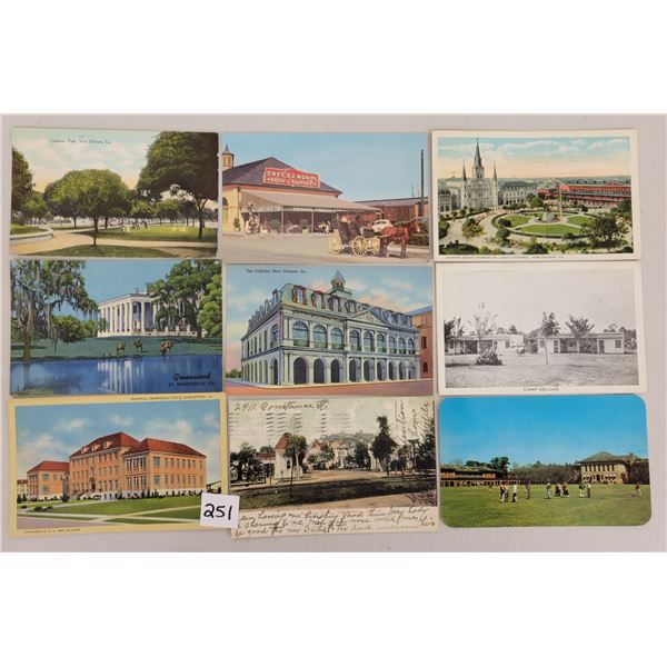 Louisiana Sorted Postcards 100+