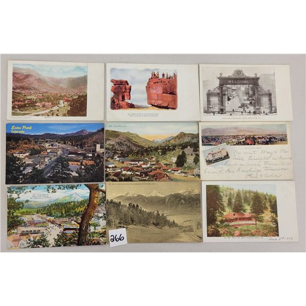 Colorado Sorted Postcards Approx. 175