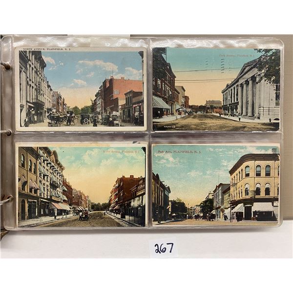 Plainfield, New Jersey Postcard Album 100+