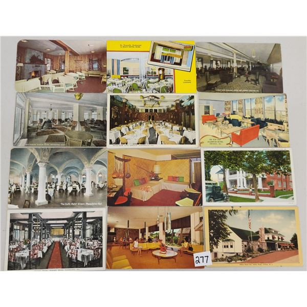 Hotel Postcards Approx. 225