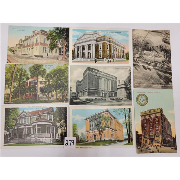 Fraternal Postcards Approx. 75