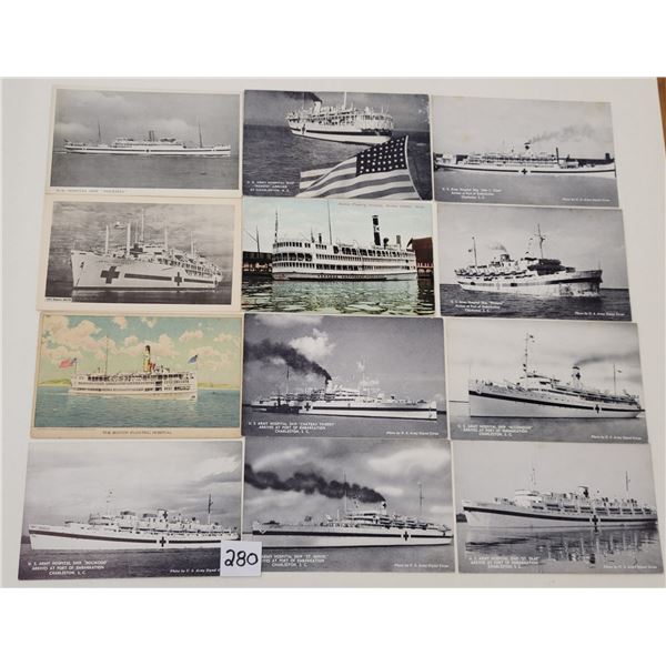 Hospital Ship Postcards 22