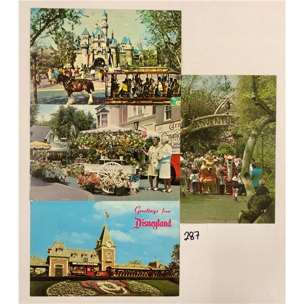 Disneyland & Disneyworld Postcards Approx. 115
