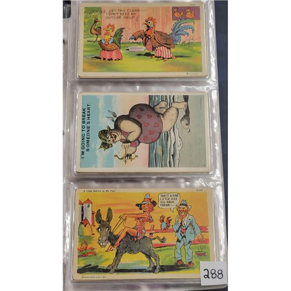 Comic - Humor Postcard Album Approx. 130