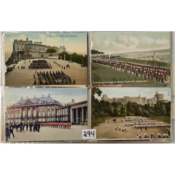 Military Album Approx. 150 Postcards