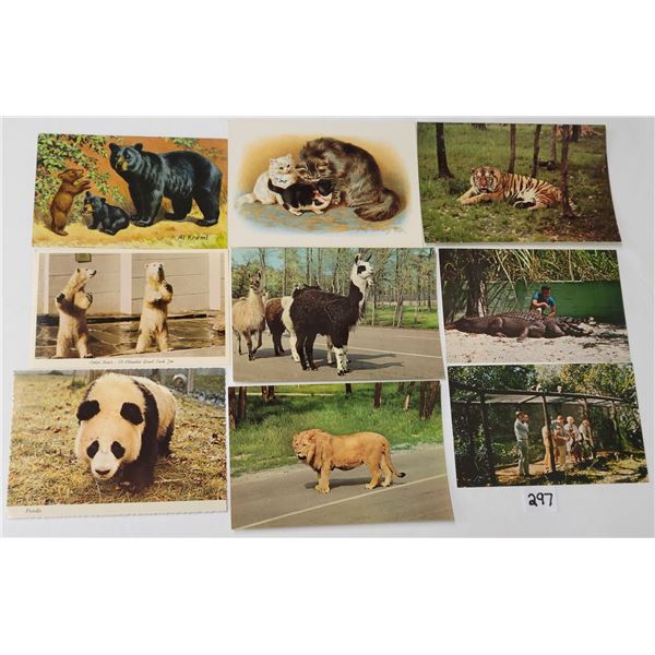 Animals Approx. 290 Postcards