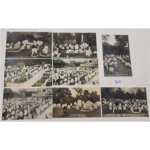 Dog Cemetery Hyde Park London, England Postcards 8