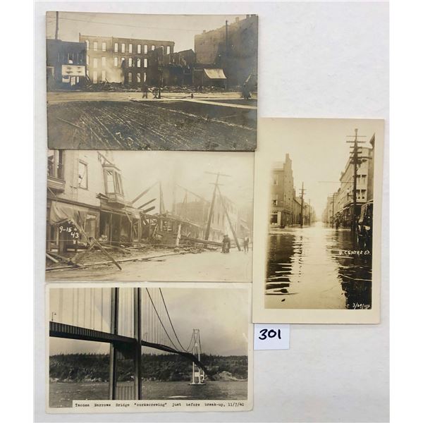 Real Photo Disaster Postcards 28