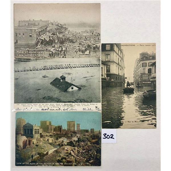 Disaster Postcards Approx. 45
