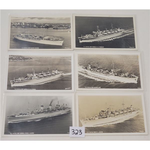 USNS Navy Ship Postcards 22