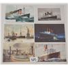 Image 1 : Ships - Cunard Ocean Liner Line Postcards 40+