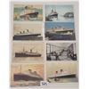 Image 2 : Ships - Cunard Ocean Liner Line Postcards 40+