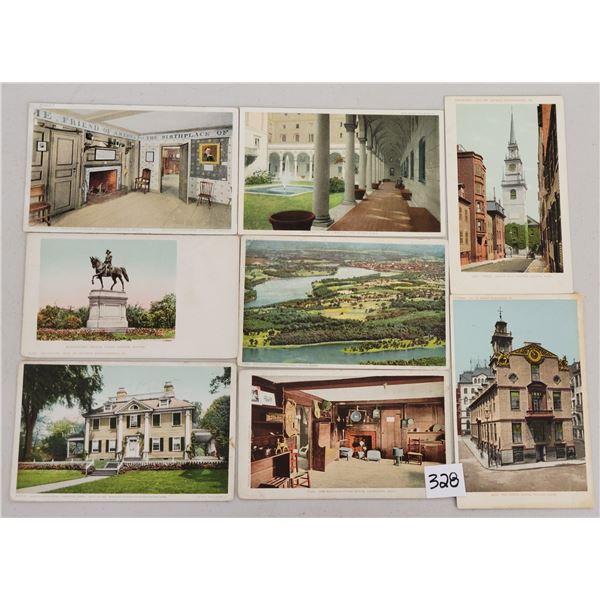 Massachusetts Detroit Publishing Postcards Approx. 100