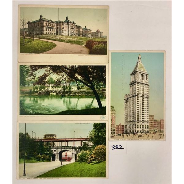 Cincinnati, Ohio Detroit Publishing Postcards 25+