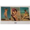 Image 1 : Novelty - Pinup Bathing Beauty Squeaker Postcards 6