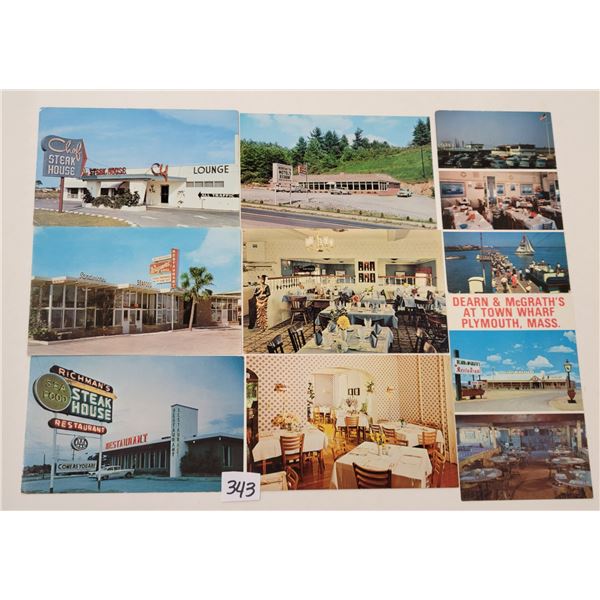 Restaurant Postcards 65+