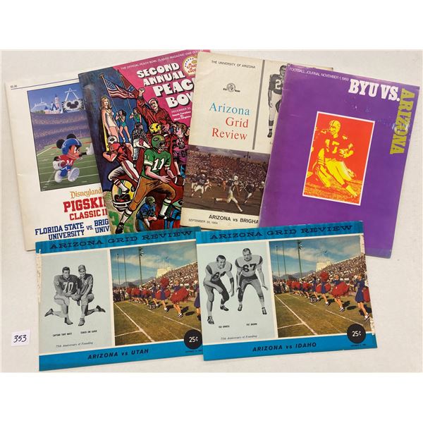 Vintage College Football Programs 15