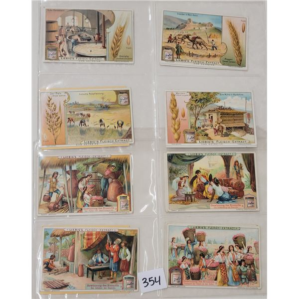 Liebig Trade Card Sets 18 Cards