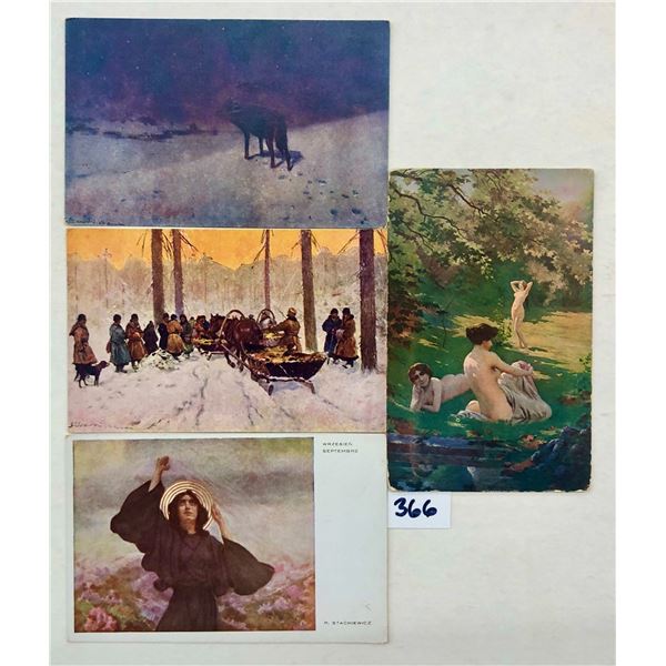 Poland Art & Related Postcards 50+