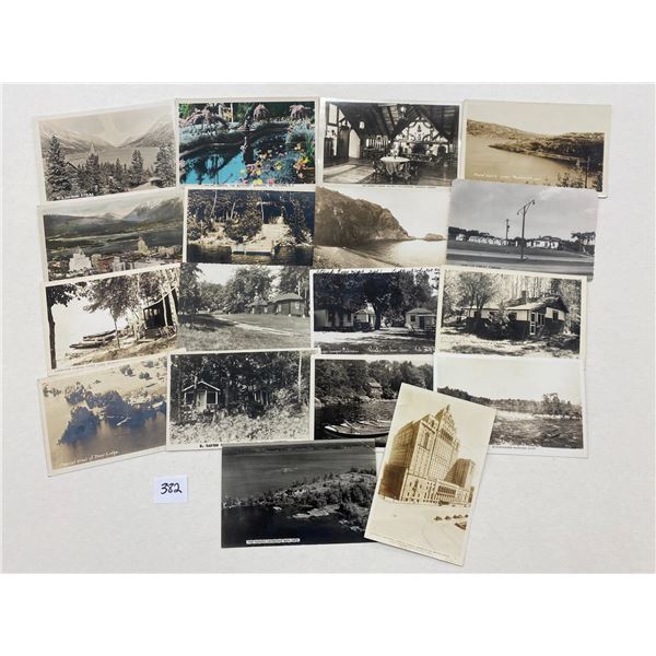 Canada Real Photo Postcards Approx. 90