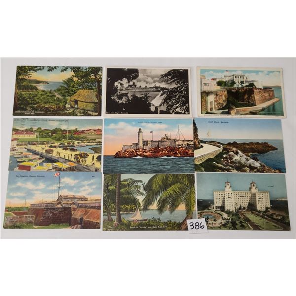 Caribbean Island Postcards 40+