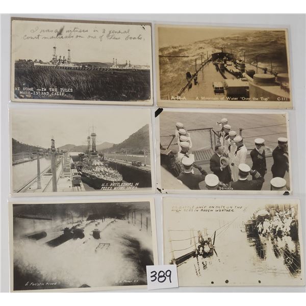 Real Photo Navy Postcards 28