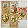 Image 3 : Valentine's Day Holiday Greeting Postcards 40+