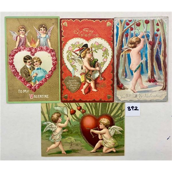 Valentine's Day Holiday Greeting Postcards 36