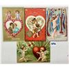 Image 1 : Valentine's Day Holiday Greeting Postcards 36