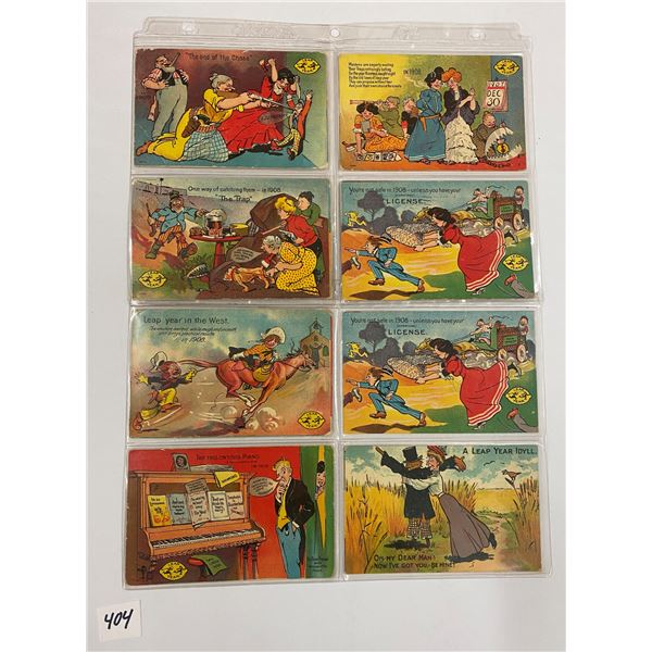 Leap Year Holiday Greeting Postcards 15