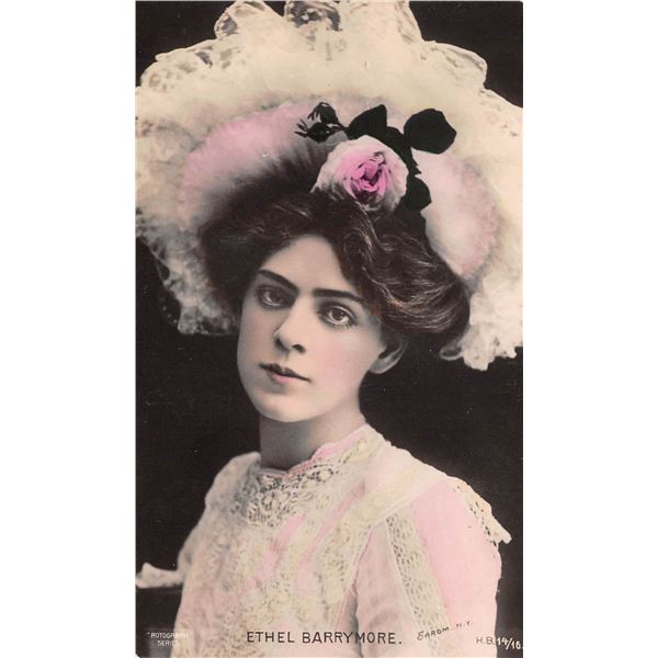 Real Photo Rotograph Silent Movie Star Women Postcards 6