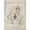 Image 1 : Novelty - German Pig Propaganda Postcard