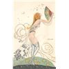 Image 1 : Art Nouveau Brunelleschi Nude Lady Postcard