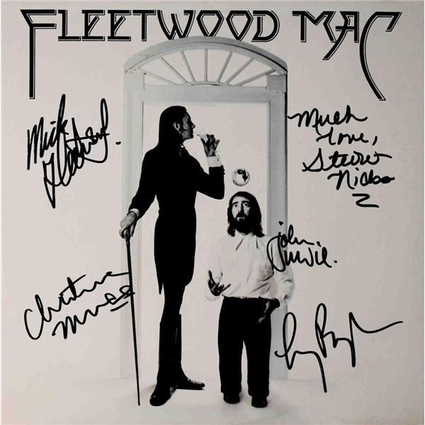 Fleetwood Mac Self-Titled signed album