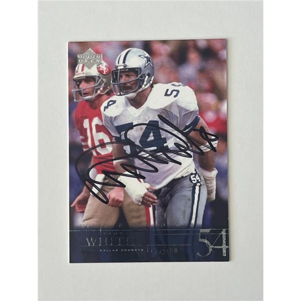Dallas Cowboys Randy White 2001 Upper Deck #19 signed trading card