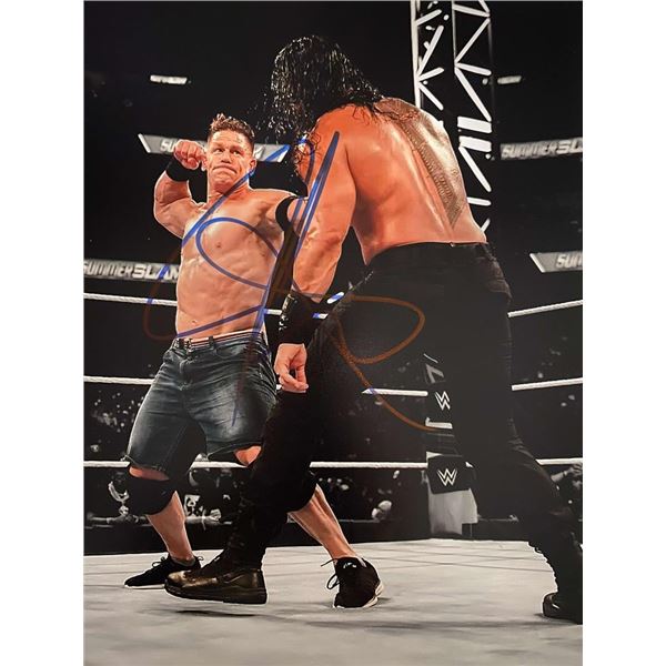 WWE John Cena signed photo