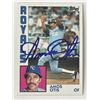 Image 1 : Kansas City Royals Amos Otis signed 1994 Topps #655   trading card