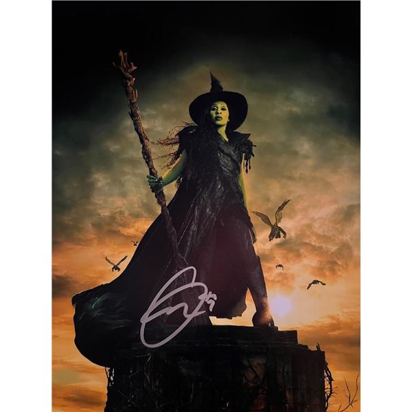 Wicked Cynthia Erivo signed movie   photo