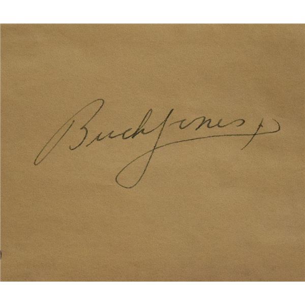 Arizona Bound Buck Jones signature slip