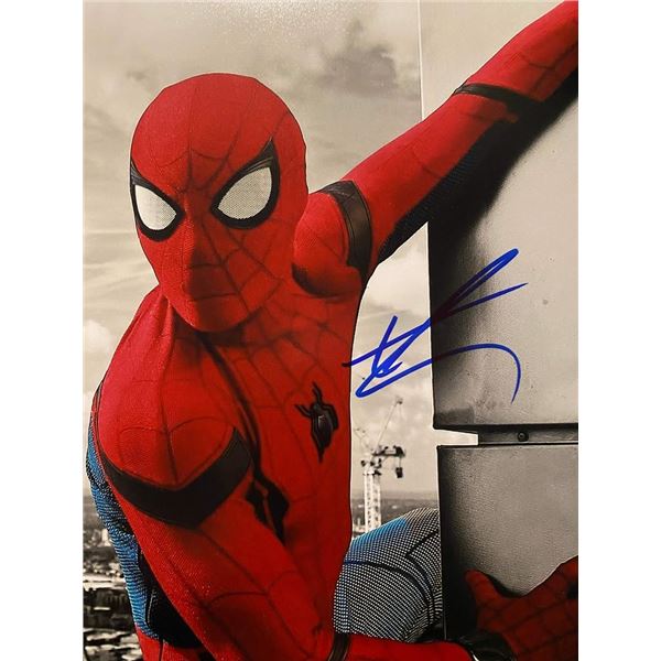Spiderman  Tom Holland Signed Photo