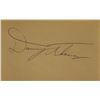 Image 1 : The Andy Griffith Show Danny Thomas signature slip