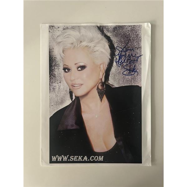 Porn Star Seka signed photo